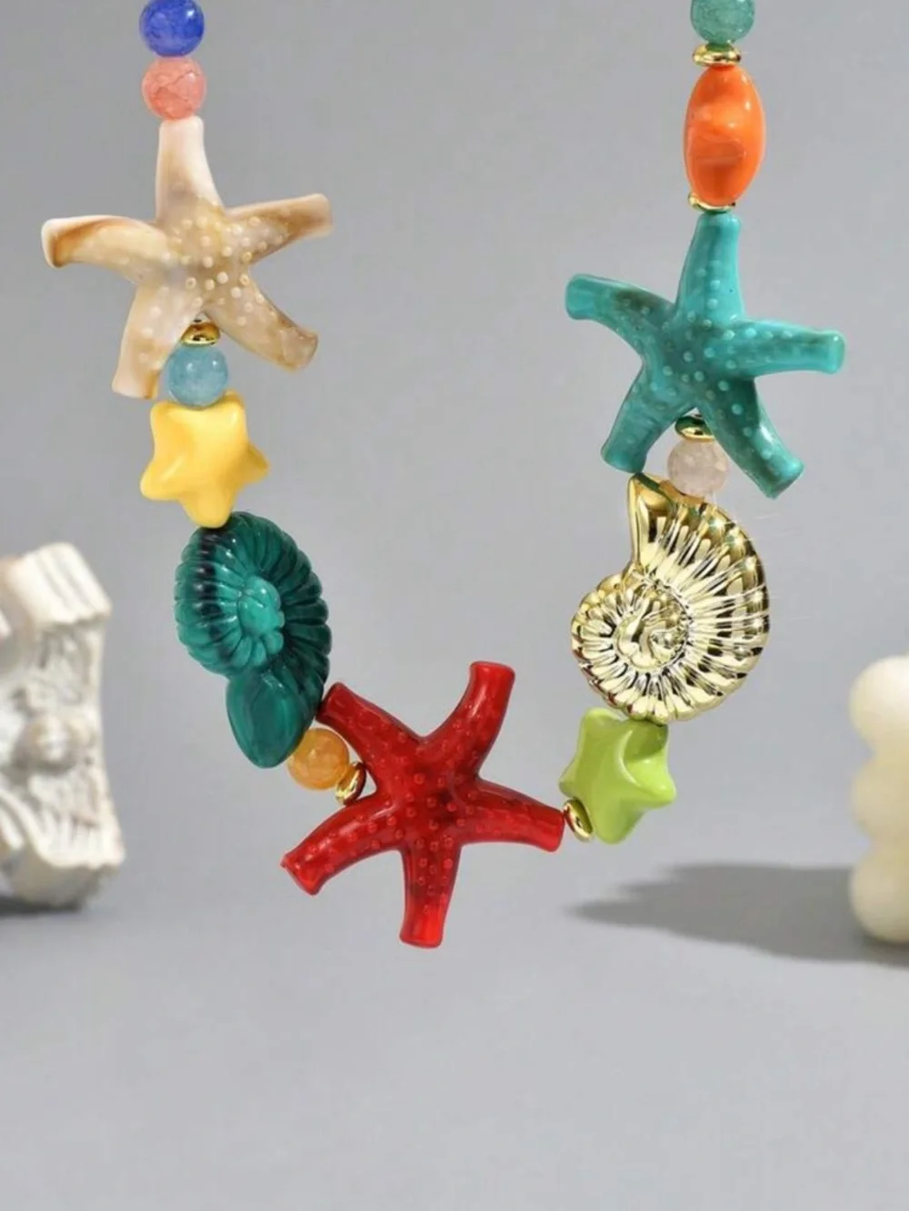 Starfish necklace N2133 - Picture 5 of 9